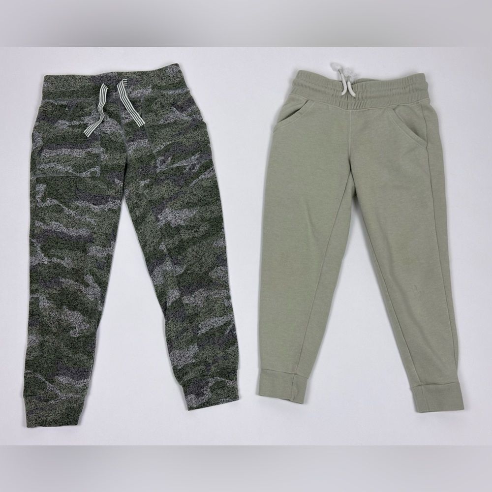 Girls Soft Knit Joggers Lot of 2